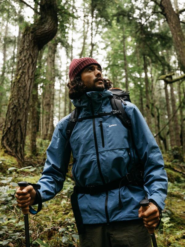 finisterre Men's Stormbird Waterproof Jacket Horizon Blue