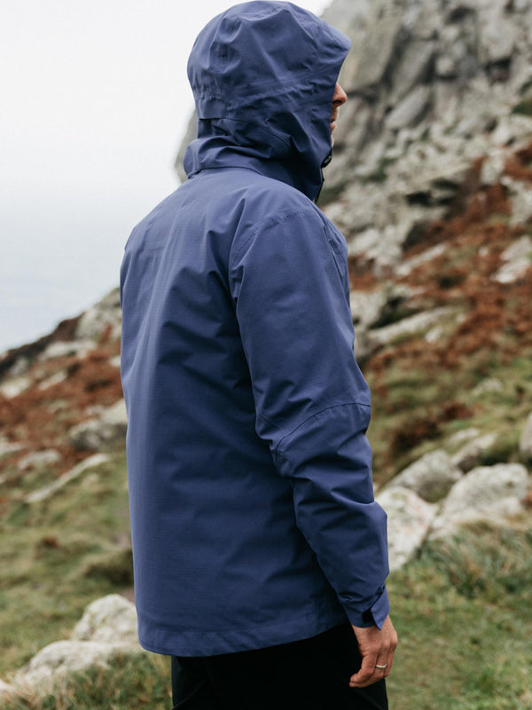 Finisterre Men's Stormbird Waterproof Jacket Midnight