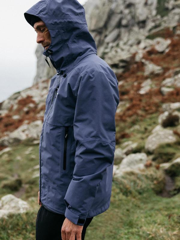 Finisterre Men's Stormbird Waterproof Jacket Midnight