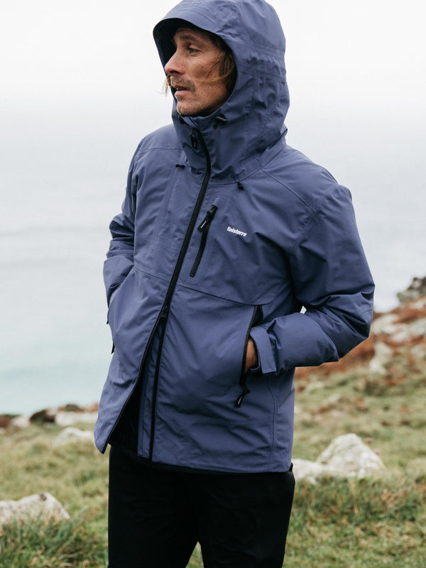 finisterre Men's Stormbird Waterproof Jacket Midnight