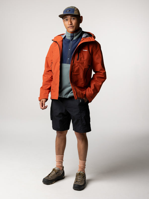 Finisterre Men's Stormbird Waterproof Jacket Terracotta