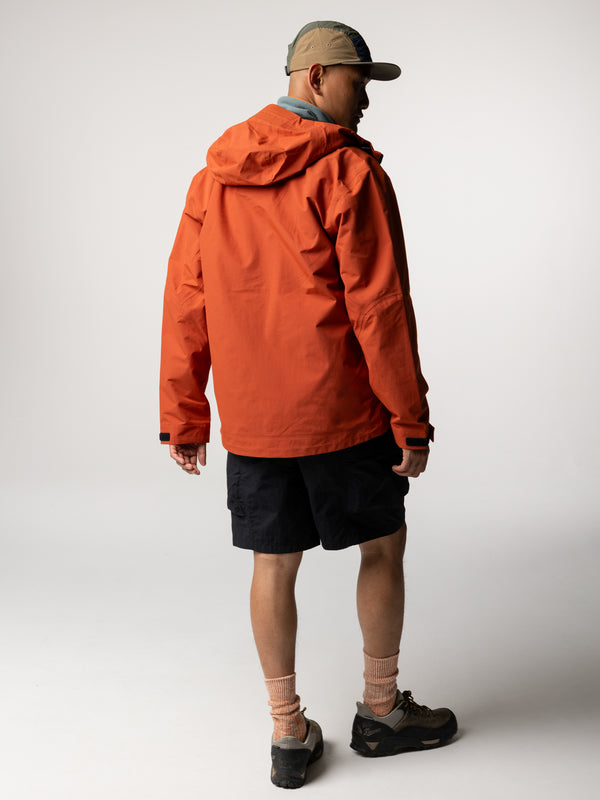 Finisterre Men's Stormbird Waterproof Jacket Terracotta