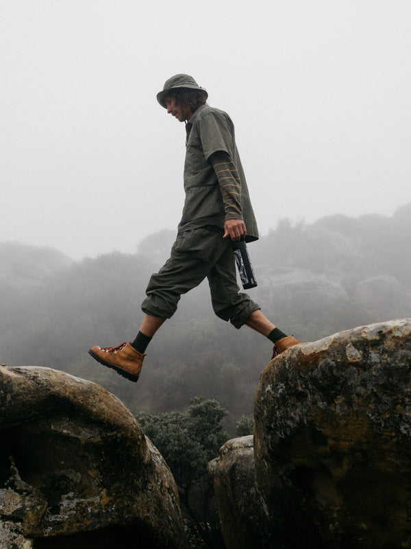 Finisterre MiiR 20oz Wide Mouth Bottle Black Paisley