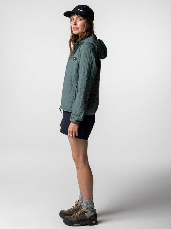 Finisterre Women's Firecrest Hooded Jacket Deep Sea