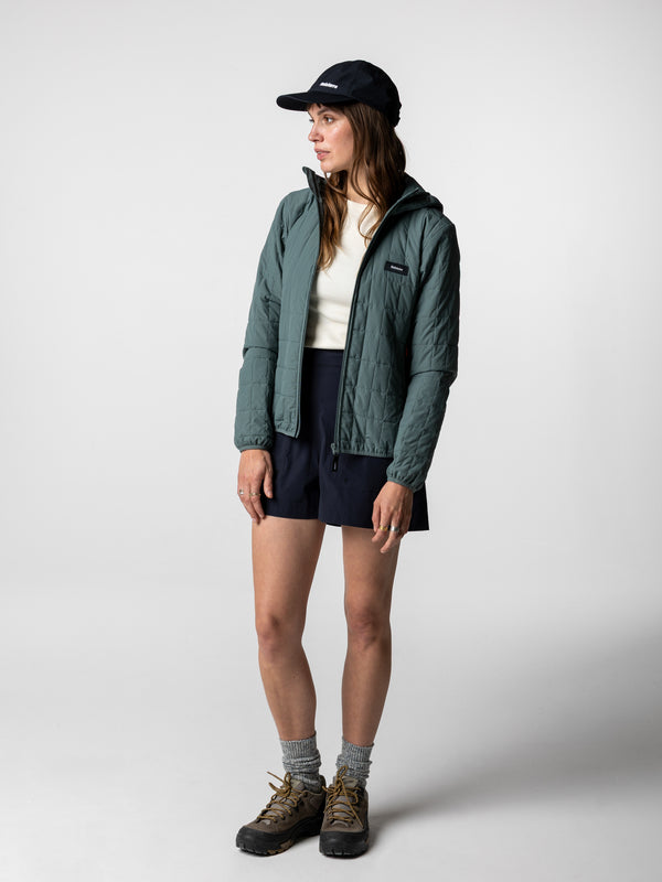 Finisterre Women's Firecrest Hooded Jacket Deep Sea