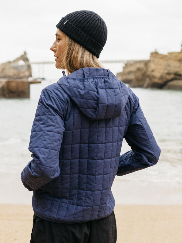 Finisterre Women's Firecrest Hooded Jacket Midnight