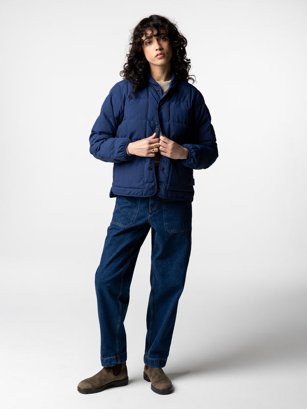 Finisterre Women's Lapwing Insulated Jacket Deep Blue