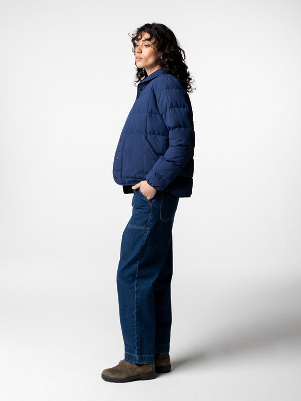 Finisterre Women's Lapwing Insulated Jacket Deep Blue