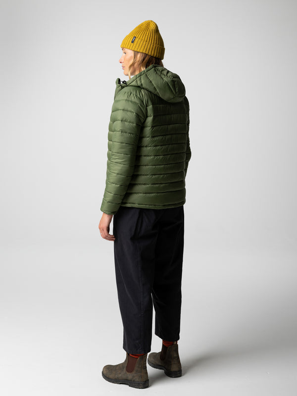 Finisterre Women's Nimbus Hooded Jacket Deep Seagrass