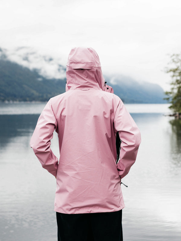 Finisterre Women's Skybird Waterproof Jacket Dark Orchid