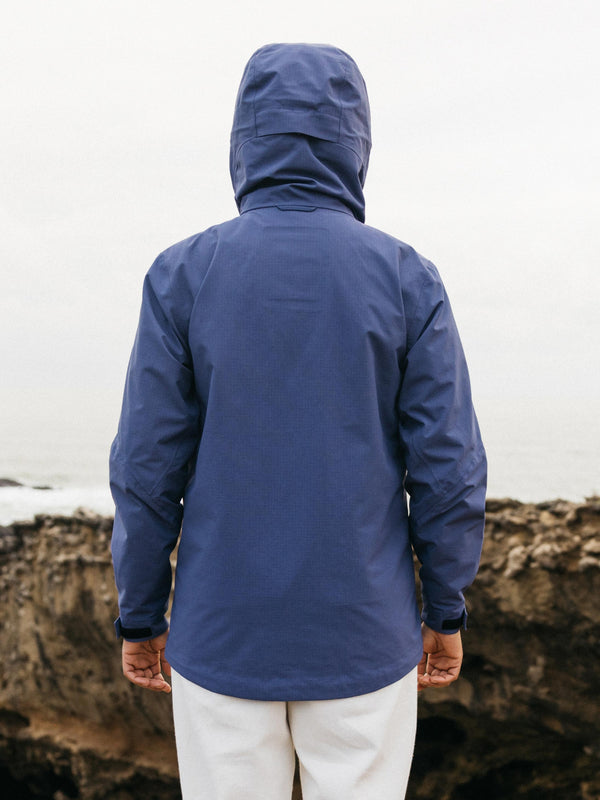 Finisterre Women's Stormbird Waterproof Jacket Midnight