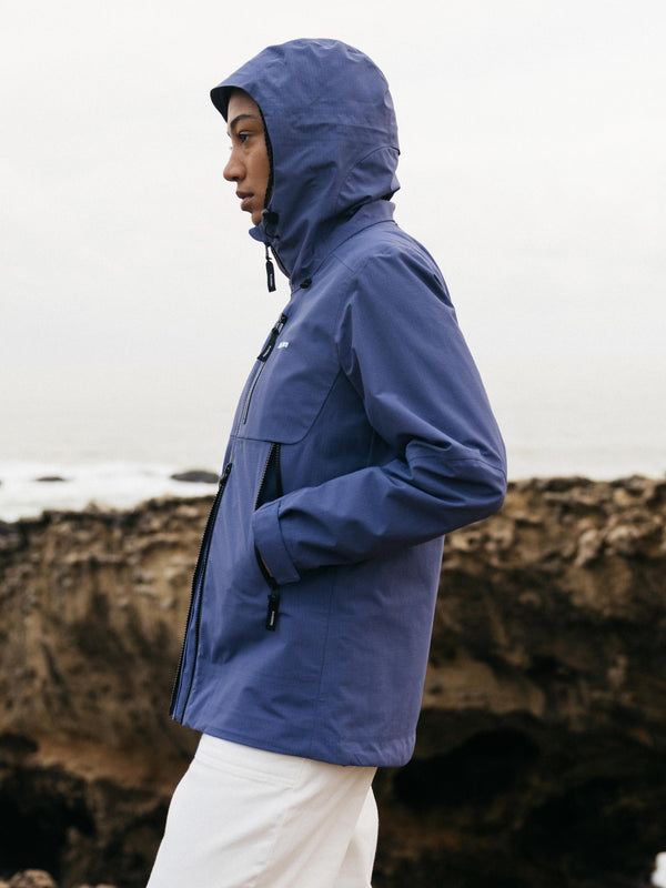 Finisterre Women's Stormbird Waterproof Jacket Midnight