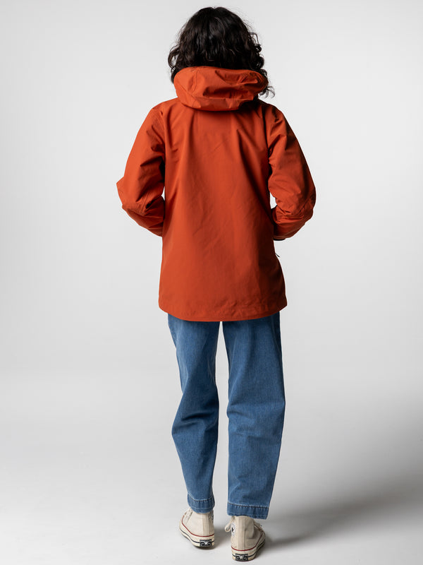 Finisterre Women's Stormbird Waterproof Jacket Terracotta