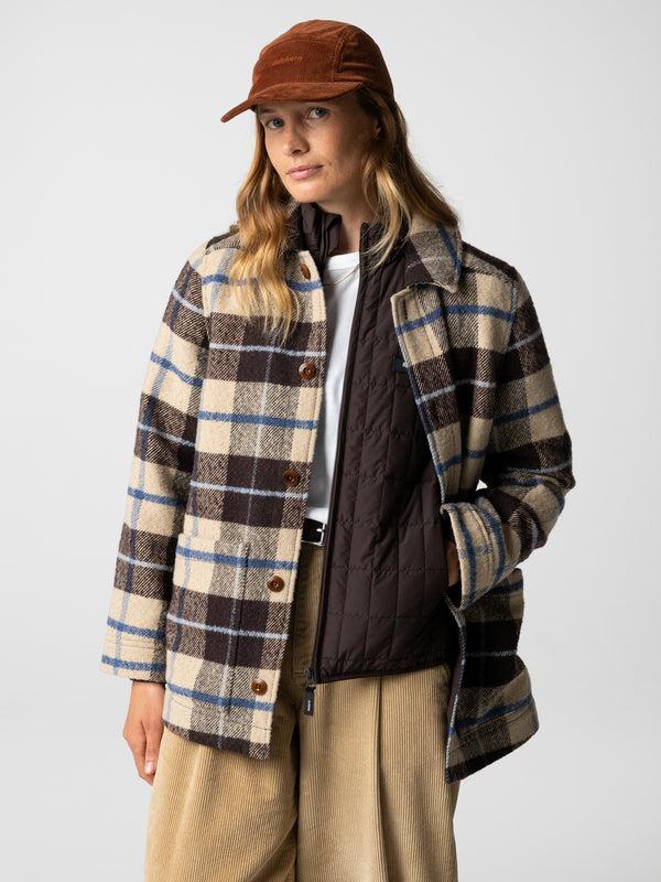 Finisterre Women's Stowe Blanket Jacket Calico Multi