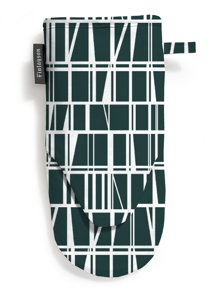 finlayson Coronna Oven mitt Black / White