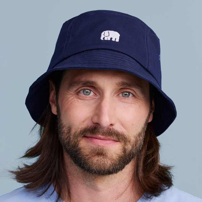 finlayson Elefantti Bucket hat Dark Blue