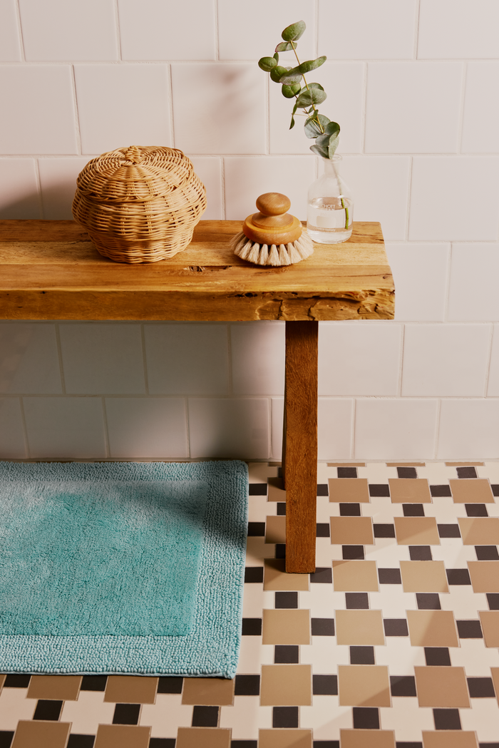 Finlayson Hali Bath Rug Rose