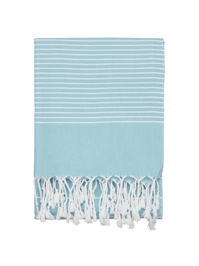 Finlayson Huili Hamam Bath Towel Bluish Green