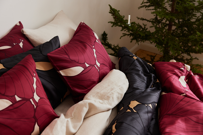 Finlayson Lilia Sateen Pillow Case Green