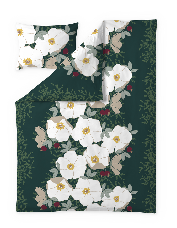 Finlayson Rosa Double Sateen Duvet Cover Set Plume