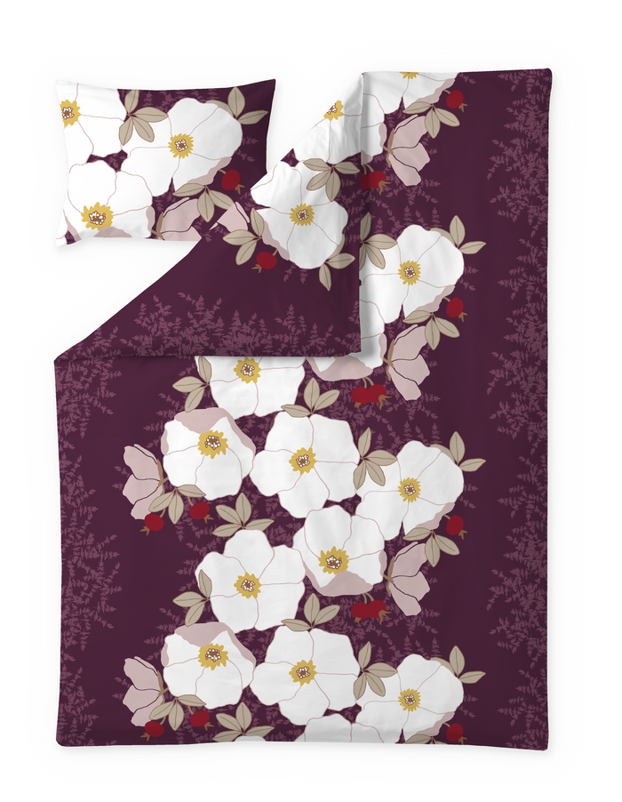 Finlayson Rosa Sateen Duvet Cover Set Plume