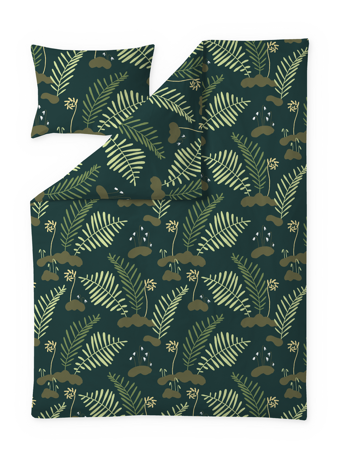 finlayson Sammaleinen Duvet cover set Light Green