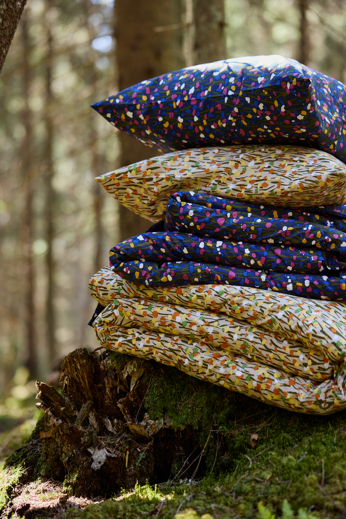 Finlayson Sievä Duvet Cover Set Beige / Green