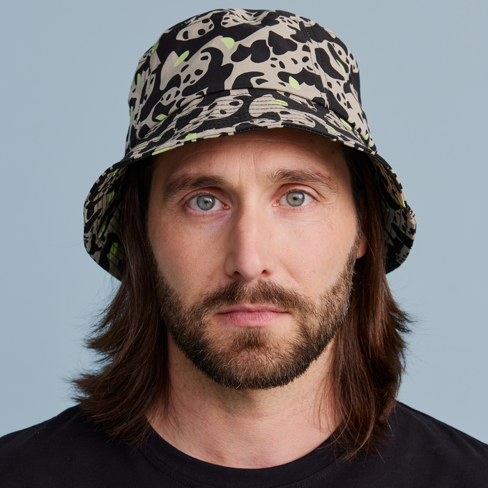 finlayson Sukukokous Bucket hat Olive Green / Black