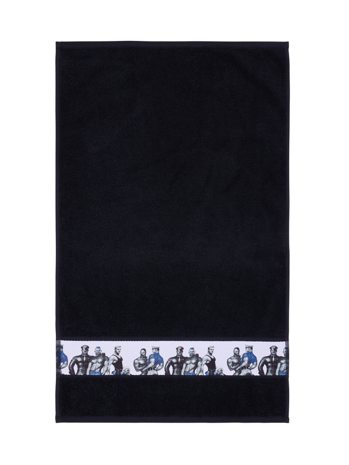 Finlayson Tom Of Finland Bath Towel Black