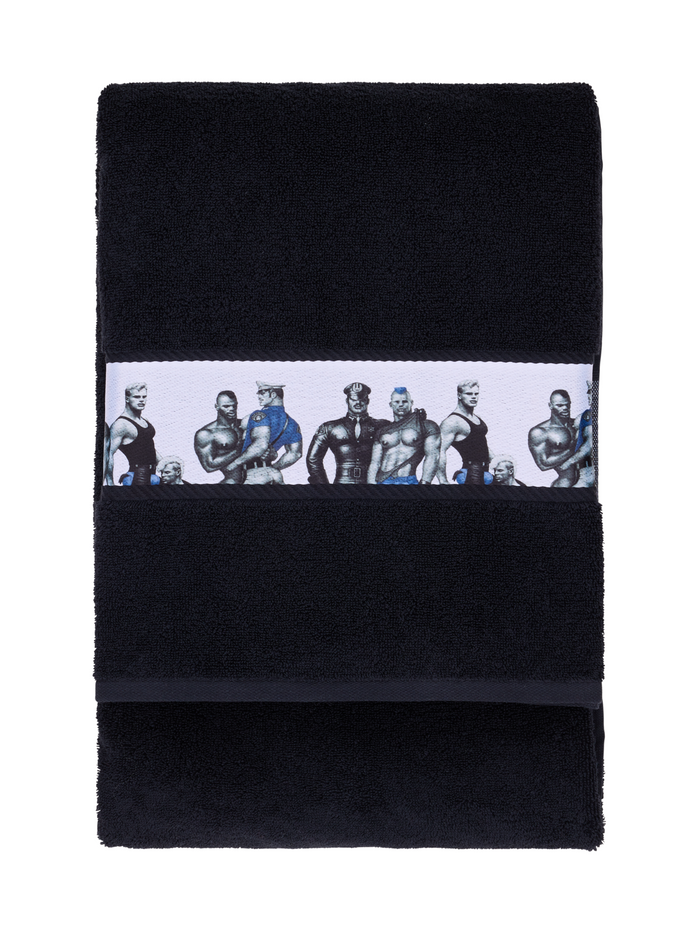 finlayson Tom of finland Hand towel Black