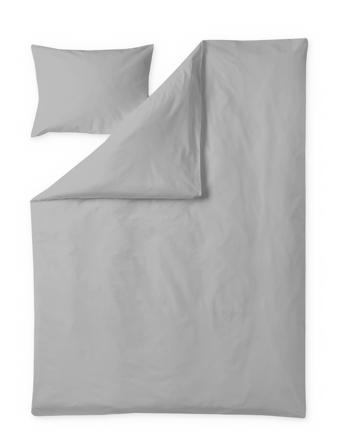 Finlayson Uni Sateen Double Duvet Cover Set White