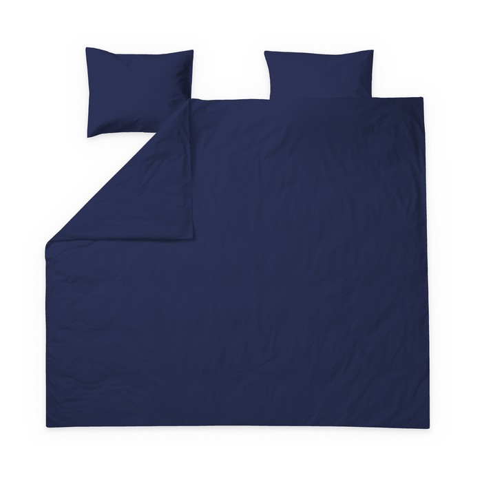 finlayson Uni Sateen duvet cover set Dark Blue