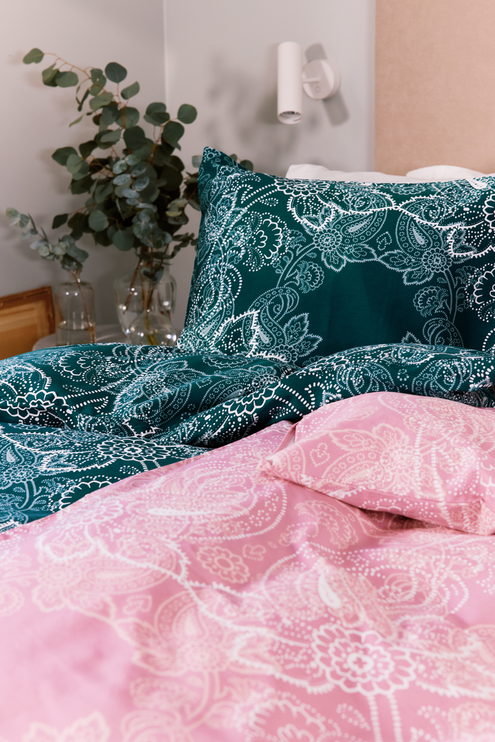 Finlayson Viktoria Tencel-sateen Duvet Cover Set Rose