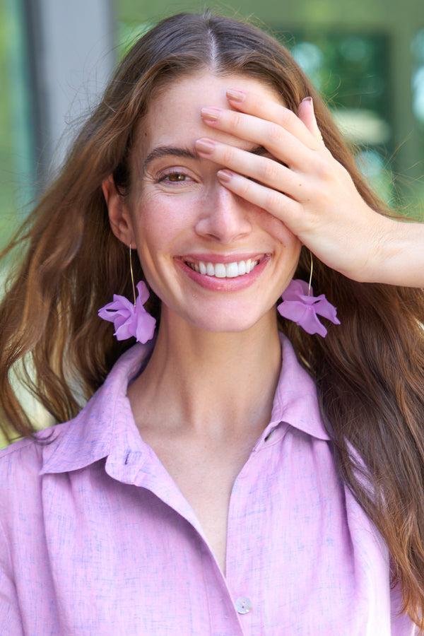 Finley Air Bloom Drop Earrings By Accessory Concierge