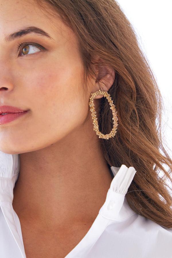 Finley Crystal Garland Earring By Accessory Concierge