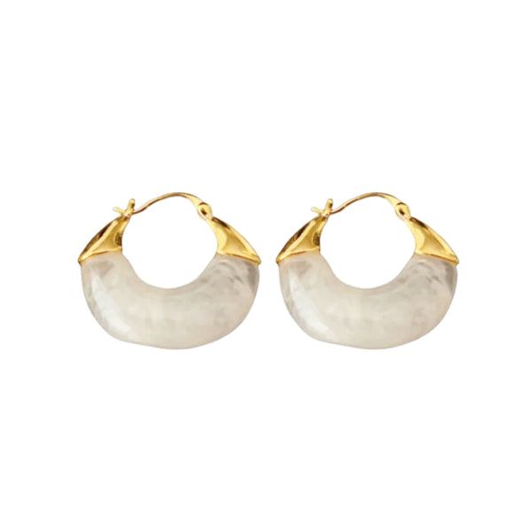 finley Amelia Hoop Earrings by Accessory Concierge