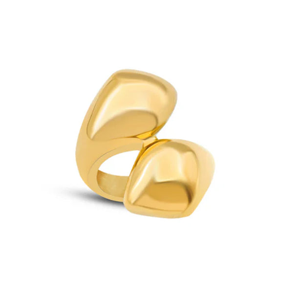 finley Modern Edge Ring by Accessory Concierge