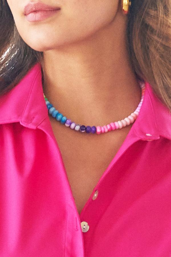 Finley Rainbow Candy Collar