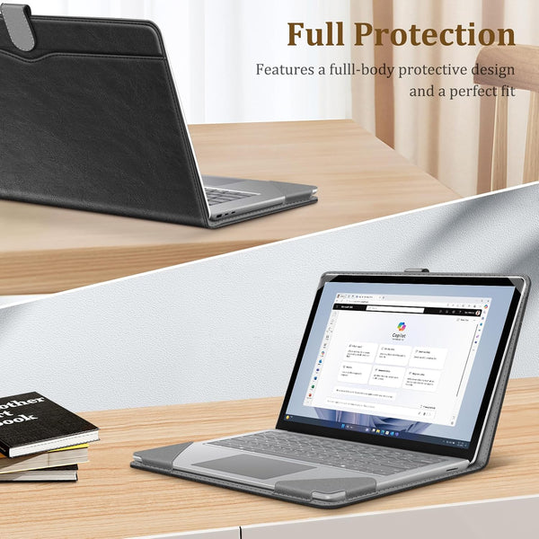 Fintie 15-Inch Surface Laptop 6/5/4/3 PU Leather Cover With Pocket | Fintie