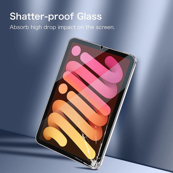 Fintie [2 Pack] IPad Mini A17 Pro (2024) IPad Mini 6th Gen (2021) Tempered Glass Screen Protector | Fintie