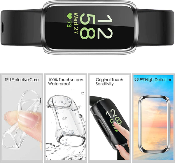 Fintie [3 Pack] Fitbit Inspire 3/Inspire 2/Inspire HR Screen Protector Cover | Fintie