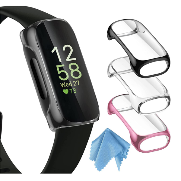 Fintie [3 Pack] Fitbit Inspire 3/Inspire 2/Inspire HR Screen Protector Cover | Fintie