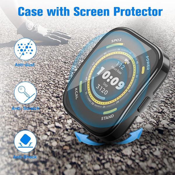 Fintie [3 Pack] Screen Protector Case For Amazfit Bip 5 Soft TPU Cover Anti-Scratch | Fintie