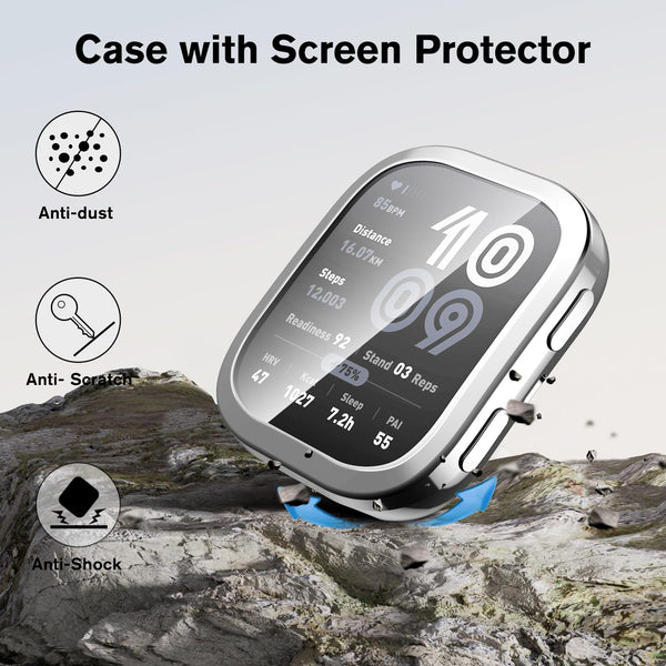 Fintie [3 Pack] Screen Protector Case For Amazfit Bip 6 Scratch-Proof Case Cover | Fintie