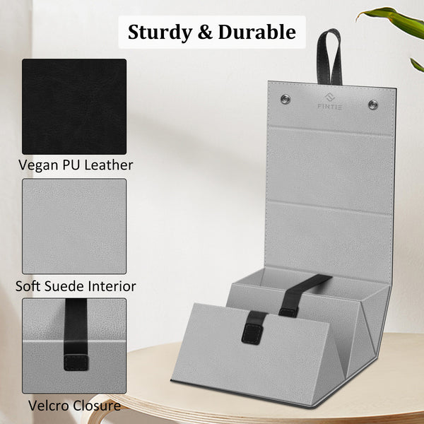 Fintie 3 Slot Foldable Sunglasses Organizer Travel Case | Fintie