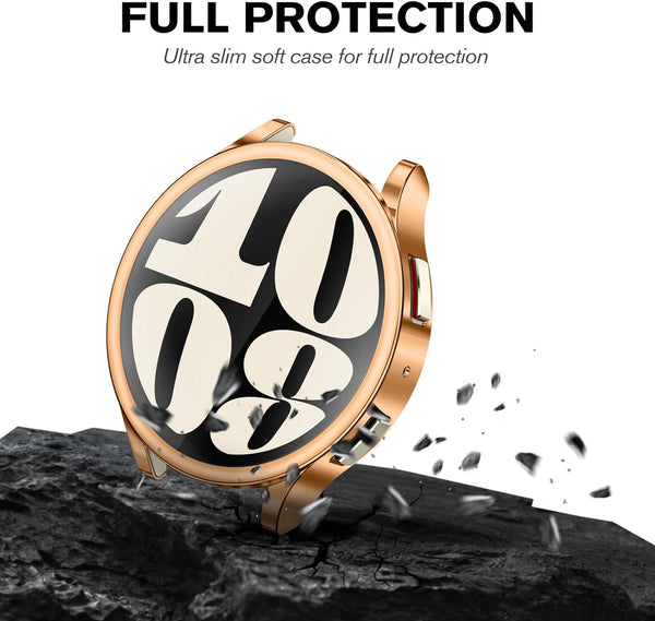 Fintie [4 Pack] Galaxy Watch 6 (40mm/44mm) Case With Screen Protector | Fintie