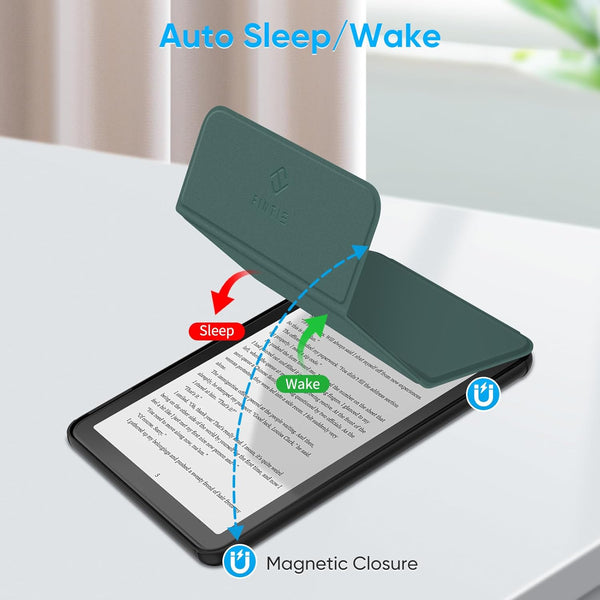 Fintie 7" Kindle Paperwhite 2024/Kindle Colorsoft Trifold Stand Cover [Auto-Wake/Sleep] | Fintie
