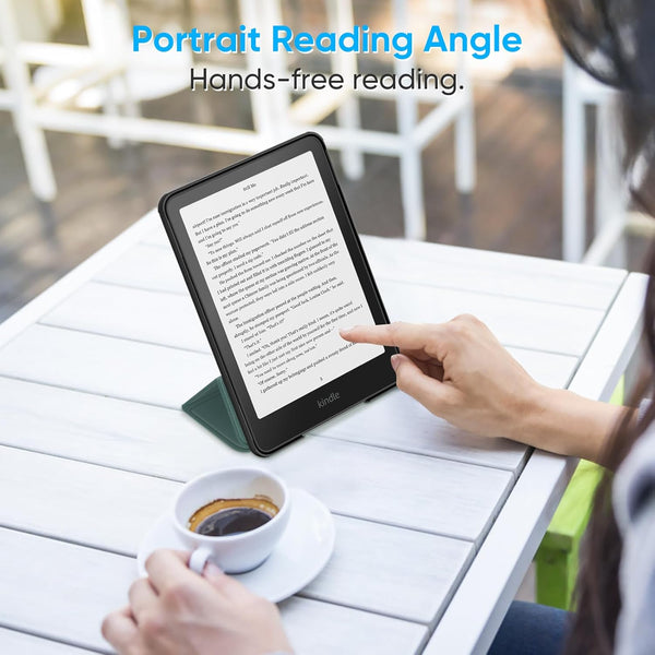 Fintie 7" Kindle Paperwhite 2024/Kindle Colorsoft Trifold Stand Cover [Auto-Wake/Sleep] | Fintie