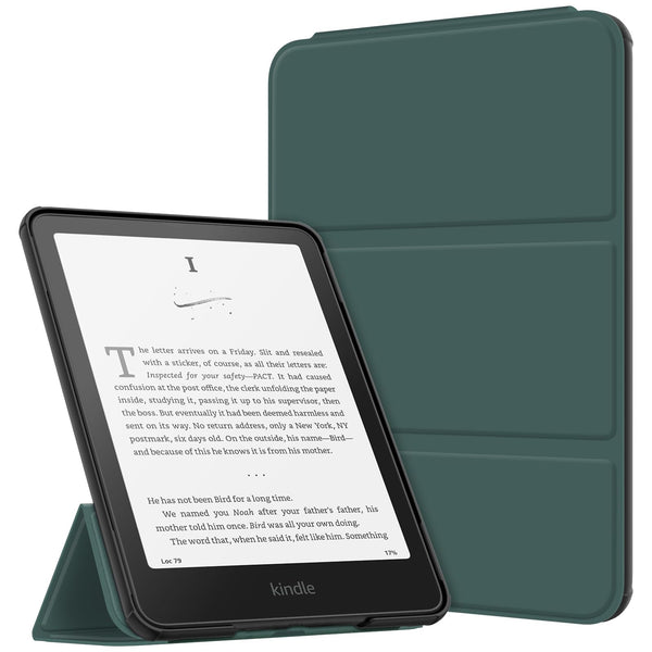 fintie 7" Kindle Paperwhite 2024/Kindle Colorsoft Trifold Stand Cover [Auto-Wake/Sleep] | Fintie