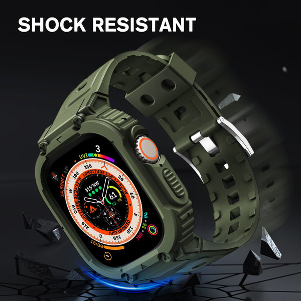 Fintie Apple Watch Ultra 49mm Band With Bumper Case | Fintie